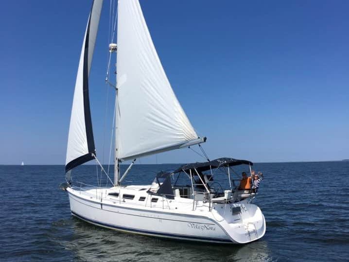 2005 Hunter 41 Aft Cockpit in Annapolis, Maryland — listed by Yacht Brokers of Annapolis