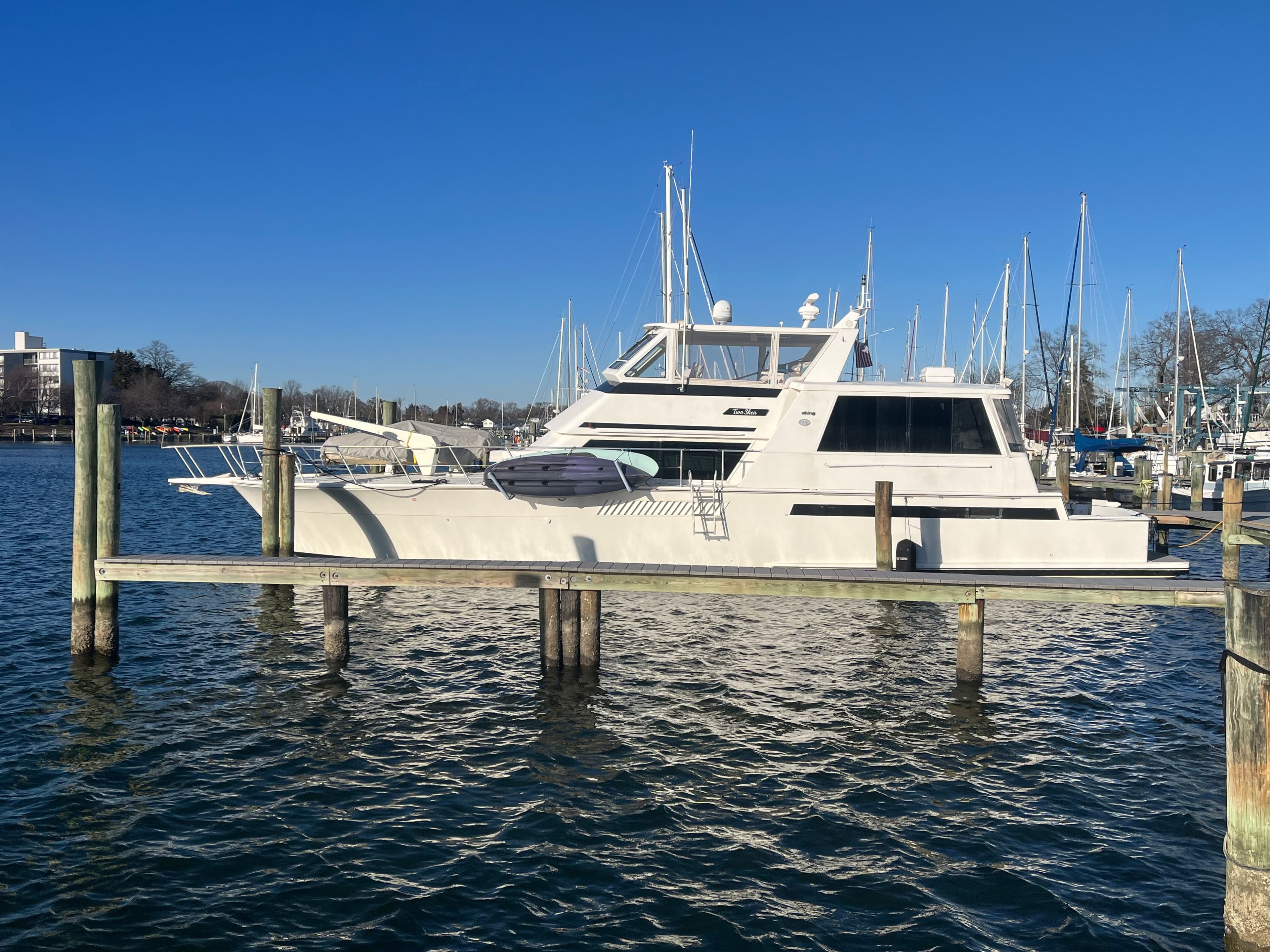 1996 Viking 60 Cockpit Sport Yacht in Annapolis, Maryland — listed by Yacht Brokers of Annapolis