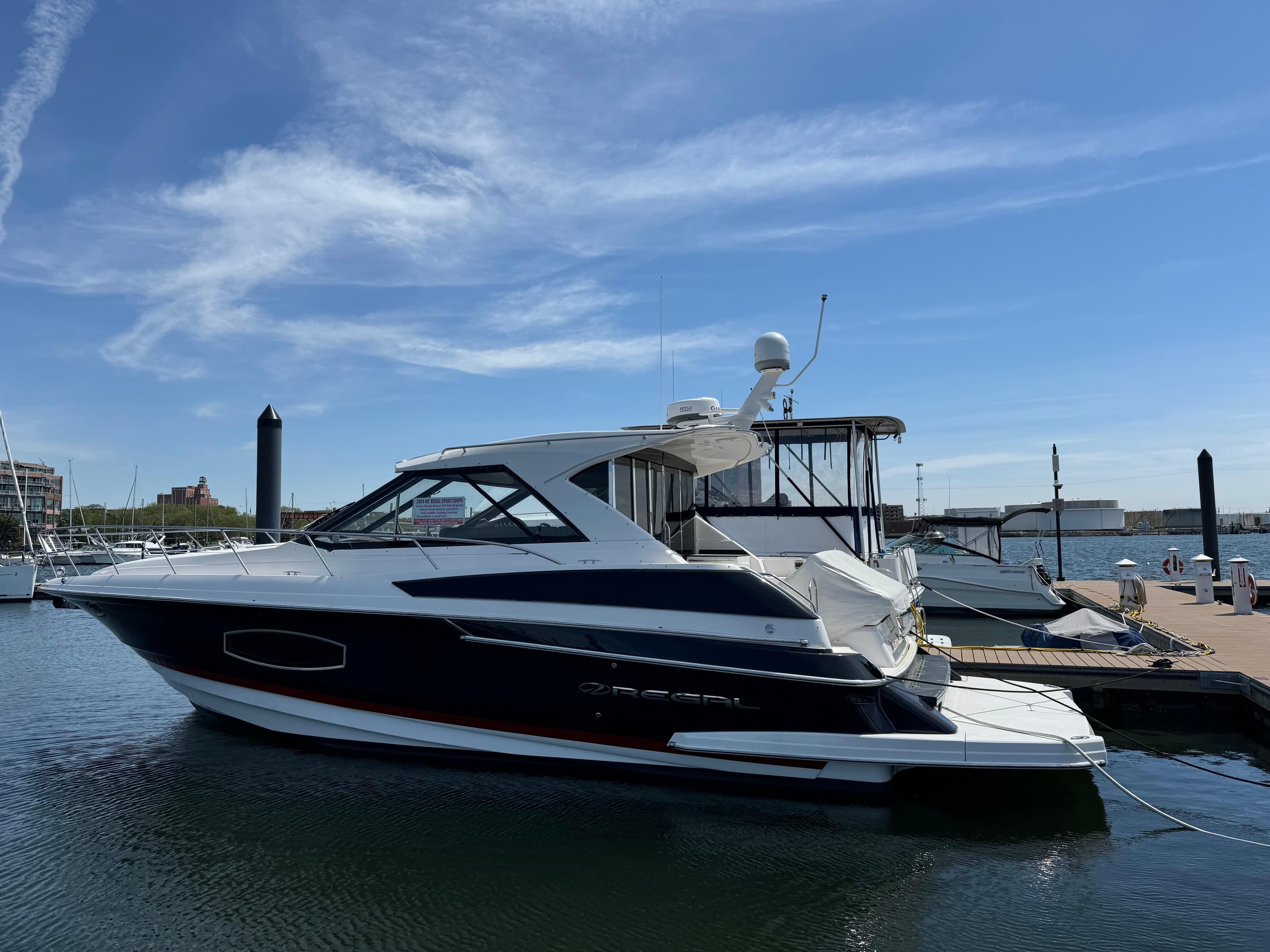 2014 Regal 46 Sport Coupe in Annapolis, Maryland — listed by Yacht Brokers of Annapolis