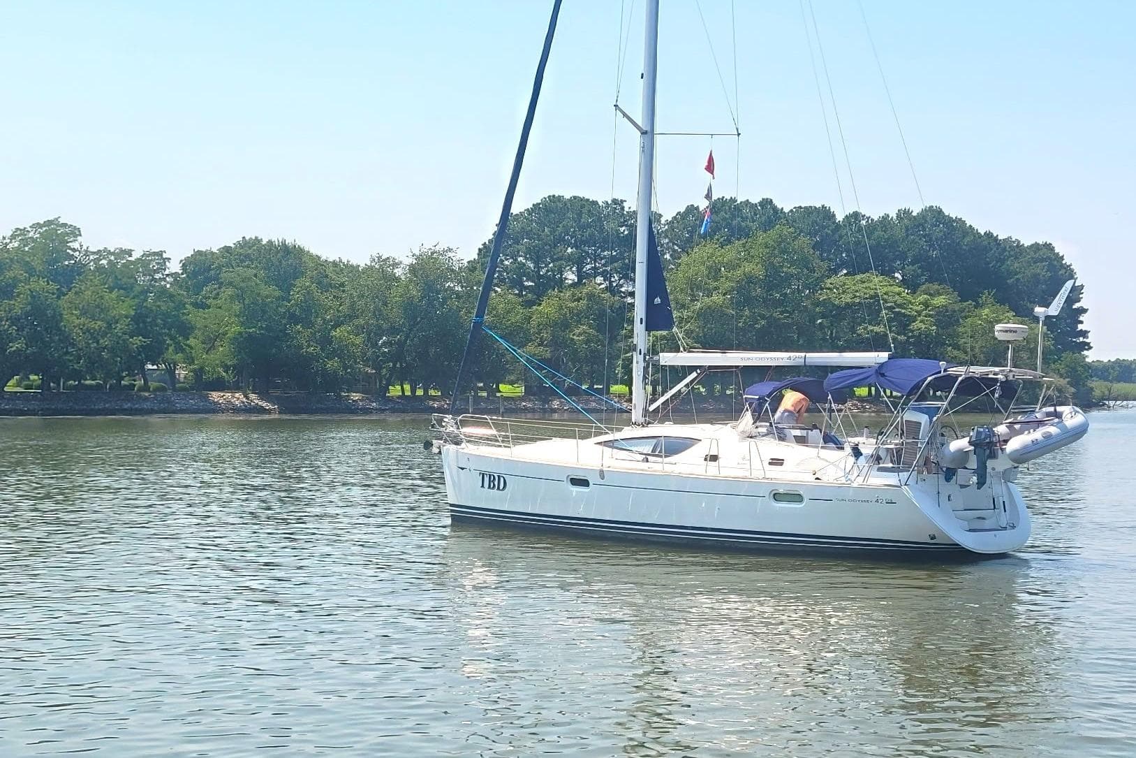 2008 Jeanneau Sun Odyssey 42 DS in Worton, Maryland — listed by Yacht Brokers of Annapolis